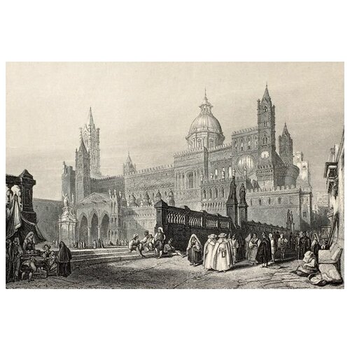        (Cathedral in Italy) 1 60. x 40.,  1950 