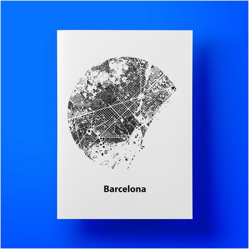  590    , Barselona map, 3040 ,     