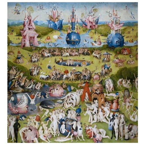  1560       (The Garden of Earthly Delights)   40. x 43.