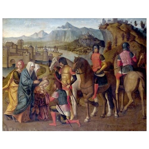  1200        (Coriolanus persuaded by his Family to spare Rome)    38. x 30.
