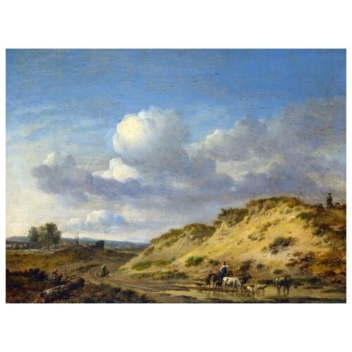  2470        (Peasants driving Cattle and Sheep)   67. x 50.