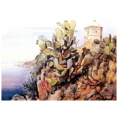 1830       (Cactus Opuntia Monaco)    55. x 40.