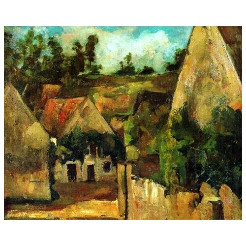        -- (Intersection of the street Remy Auvers-sur-Oise)   49. x 40.,  1700 