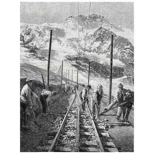 2420       (Construction of the railway) 4 50. x 66.