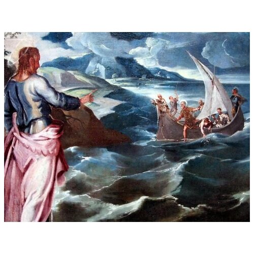  2410        (Christ at the Sea of Galilee)  65. x 50.