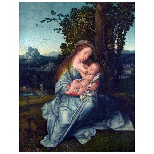  2410       (The Virgin and Child) 21 50. x 65.