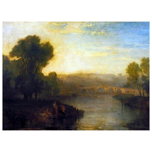          (View of Richmond Hill and Bridge) Ҹ  41. x 30.,  1260 