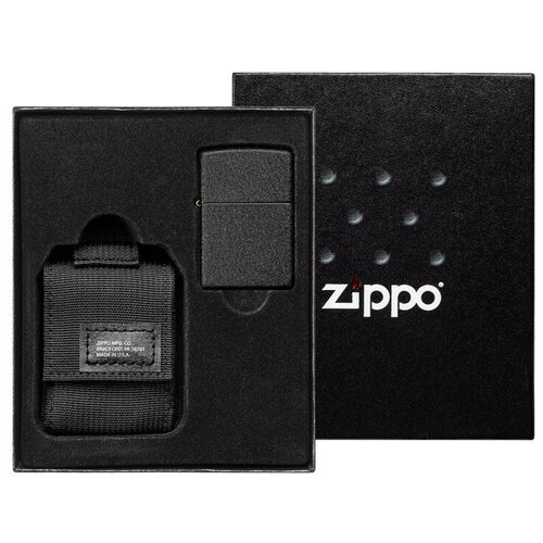  6972  ZIPPO:   Black Crackle    ,   