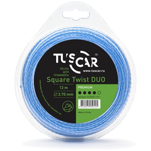  899    TUSCAR Square Twist DUO Premium, 2.70* 46