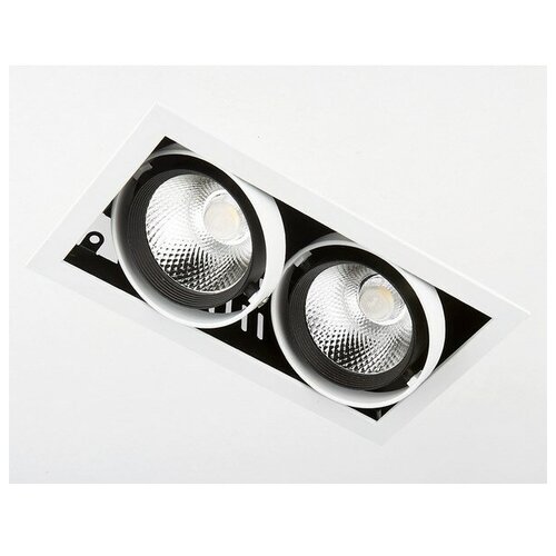  3100   Ambrella Cardano Led T812 BK/CH 2*12W 4200K ;