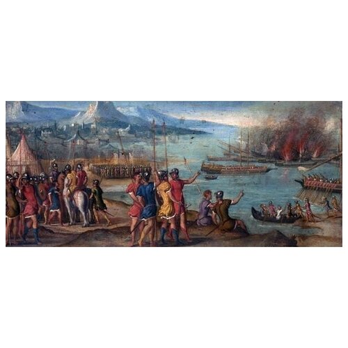  1840      (A Naval Battle) 69. x 30.