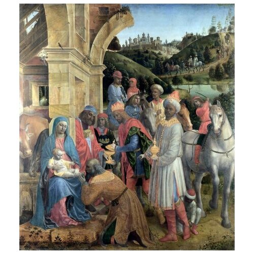  2190      (Adoration of the Kings) 5   50. x 57.