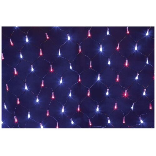  4703  Neon-Night  432 LED 2.5x2.5m Red-Blue 215-033