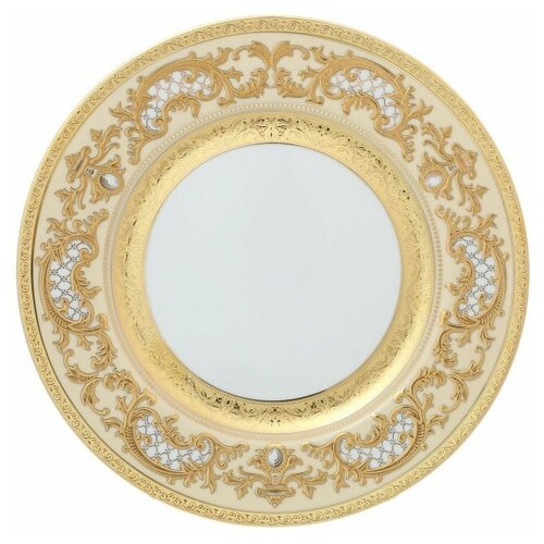  62830   Falkenporzellan Alena 3D Creme Gold Constanza 28,5 (6 )