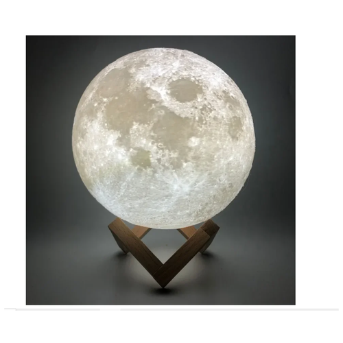  855 - 3D   Moon Lamp     , 15 , 