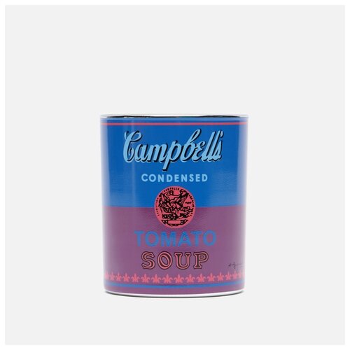  5990   Ligne Blanche Andy Warhol Campbell Blue/Purple ,  ONE SIZE