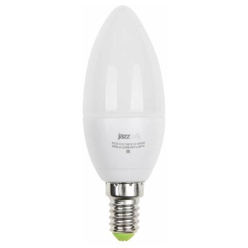 ������ 466� ����� ������������ PLED-ECO-C37 5�� ����� 3000� ����. ���. E14 400�� 220-240� JazzWay 1036834A ( 1��. )