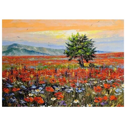  1270     (Poppies) 11 42. x 30.