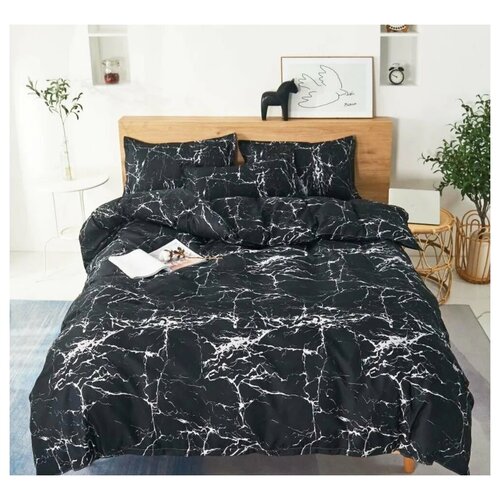  3290    Grazia Textile M015-2-70 Black Marble, 2- , ,  70x70