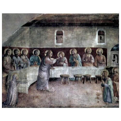  1700     ,   (Communion of the Apostles, the Lord's Supper)    49. x 40.
