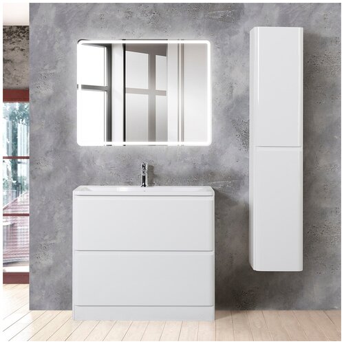  61630    BelBagno Albano 90 , bianco lucido