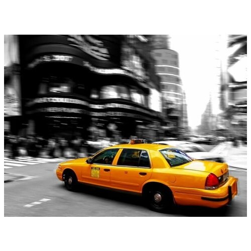  1800      - (Taxi in New York) 2 53. x 40.
