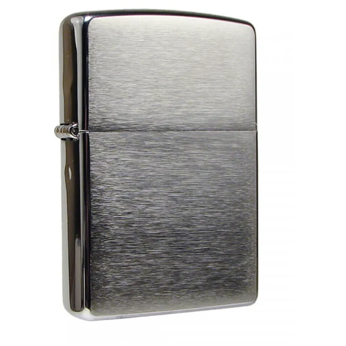  3390  Zippo 200  Reg Brush Fin Chrome