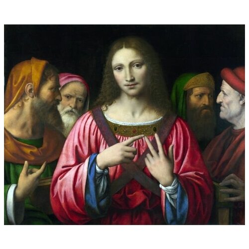  1680       (Christ among the Doctors)   48. x 40.