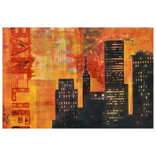  1340      (Night city) 2 45. x 30.