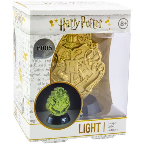  1490  Harry Potter Hogwarts Crest Icon Light BDP PP5919HP