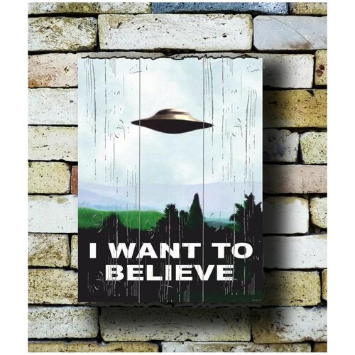  1490    ''  I Want To Believe.  . X Files'' 30/40 
