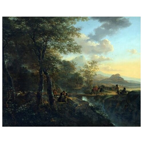  1710      (Italian Landscape) 5 50. x 40.