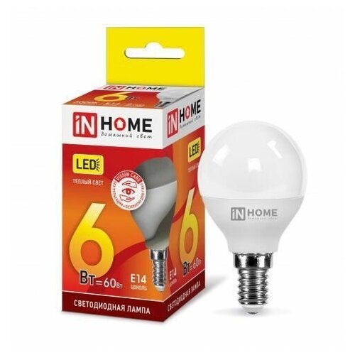 ������ 475� ����� ������������ LED-���-VC 6�� 230� �14 3000� 540�� IN HOME (5 ����) (���. 4690612020501)