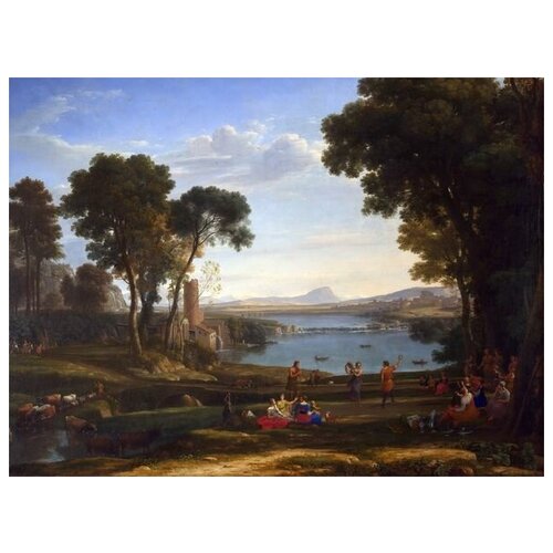  1810        (Landscape with the Marriage of Isaac and Rebecca)   54. x 40.