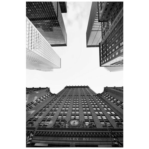  2690      - (Skyscrapers in New York City) 50. x 75.
