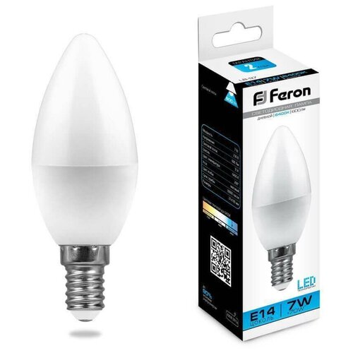 ������ 317� ����� ������������ LED 7�� E14 ������� ������� �����. 25477 FERON
