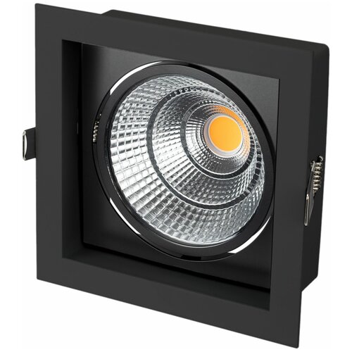  5456  CL-KARDAN-S152x152-25W White6000 (BK-BK, 30 deg) (Arlight, IP20 , 3 )