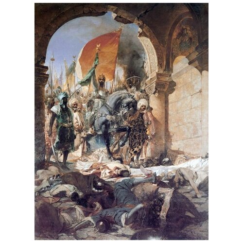  1830      II   (The Entry of Mahomet II into Constantinople) - - 40. x 55.