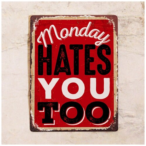  842   Monday hates you too, , 2030 