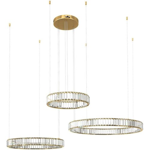  82560   Loft it Crystal ring, 10135/3 Gold, 387W, LED,  