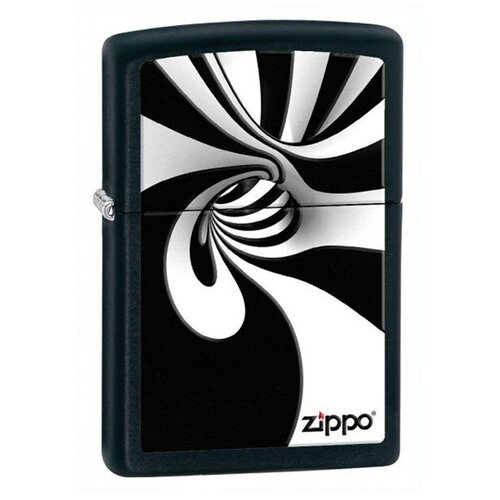  4022  Zippo Black & White Spiral