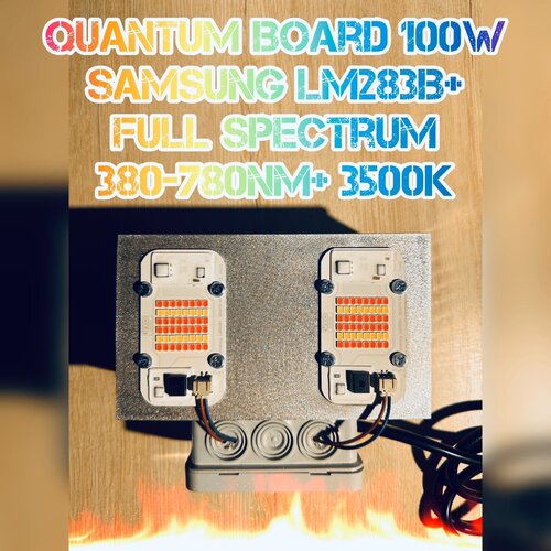  4299 Quantum board Samsung LM283B+ 100W   Bestva Quantum board   Samsung  