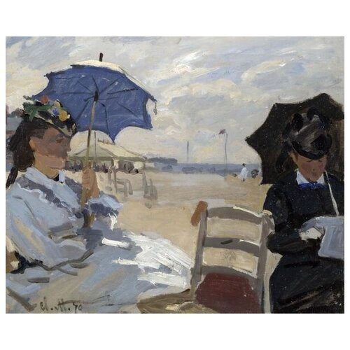  1190       (Beach at Trouville) 2   37. x 30.