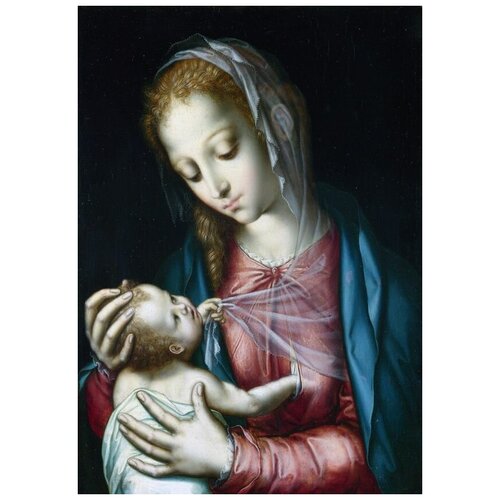  1290       (Madonna and Child) 15    30. x 43.