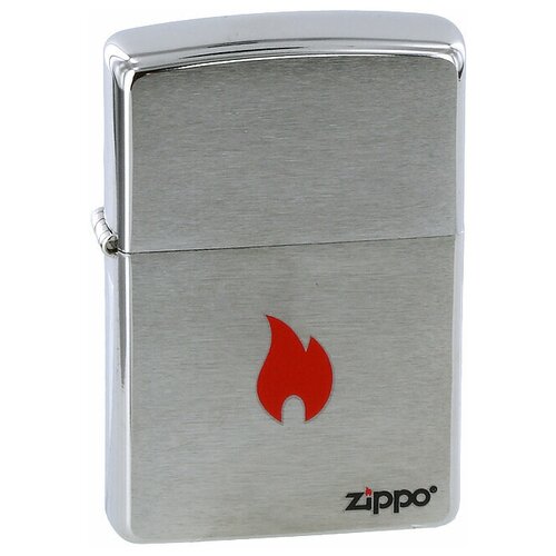  4262  ZIPPO Flame,   Brushed Chrome, /, , , 38x13x57 