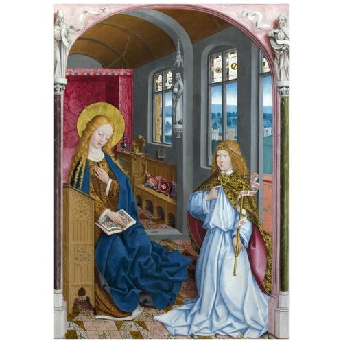  2580     (The Annunciation) 3 50. x 71.