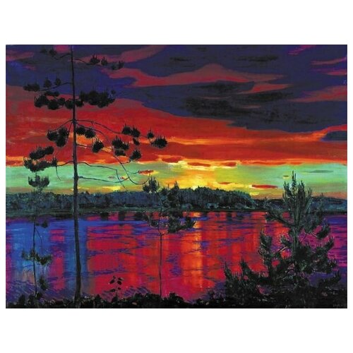  1210     (Sunset) 3   39. x 30.