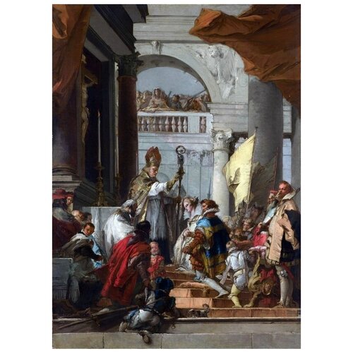  1830       ( The Marriage of Frederick Barbarossa)    40. x 55.