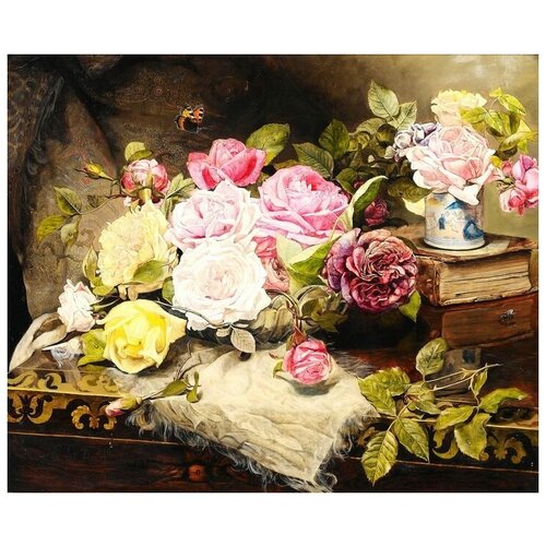  1680     (Roses) 50     48. x 40.