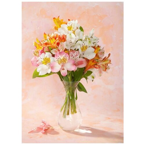          (Bouquet of flowers in a clear vase) 2 50. x 70.,  2540 